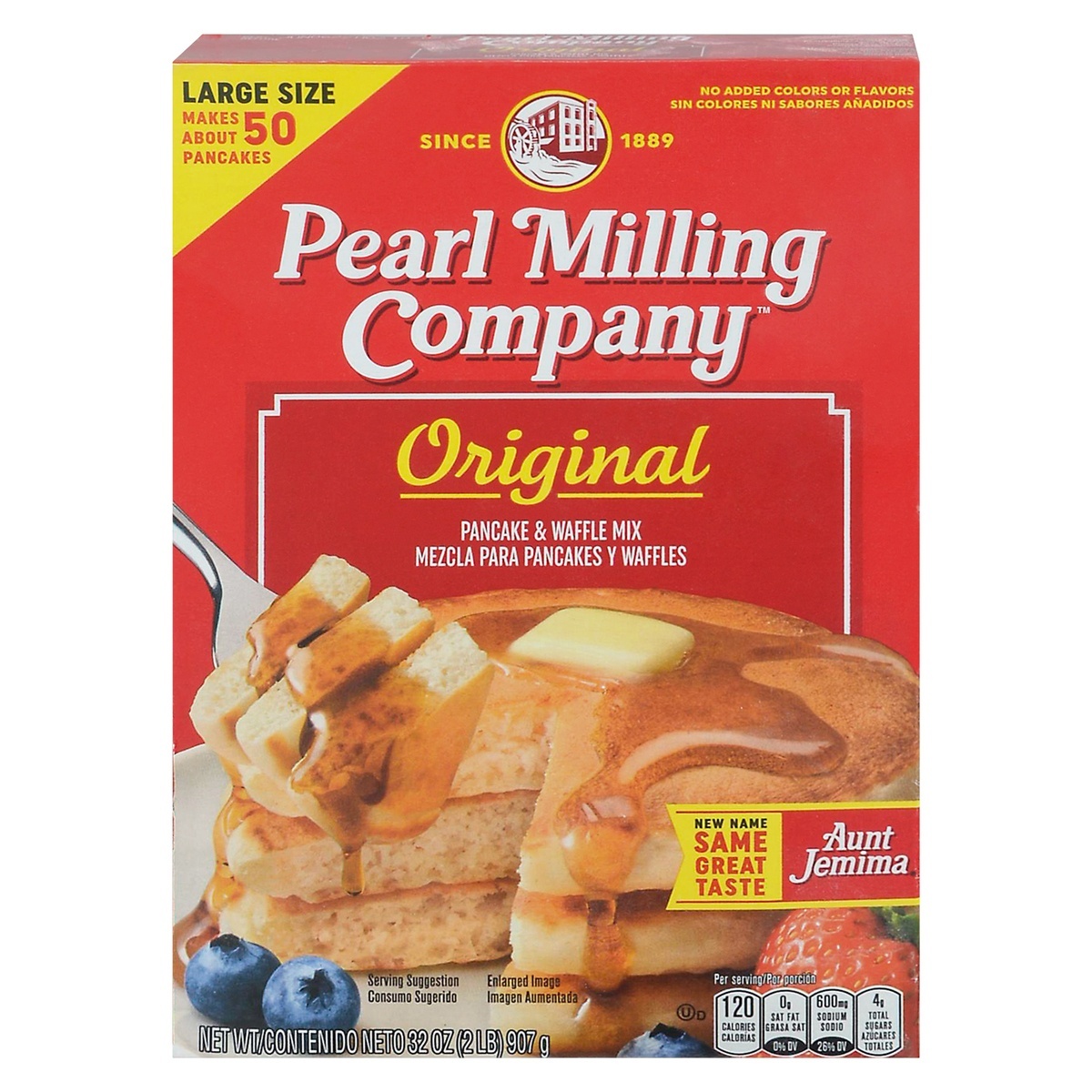 slide 1 of 1, Pearls Pearl Milling Company Original Pancake Mix Regular Baking Mix, 32 oz