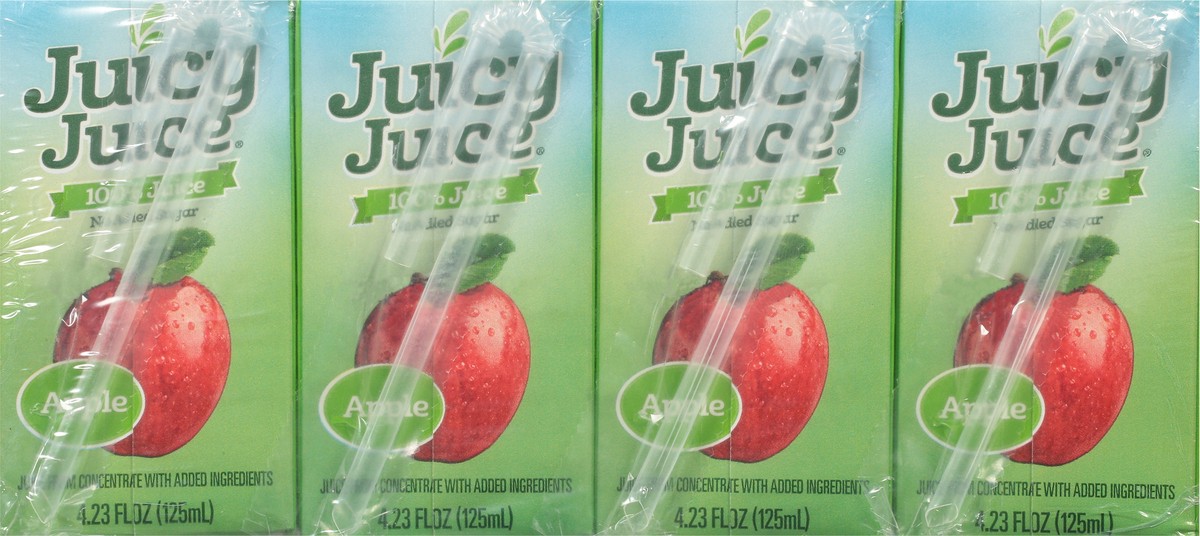 slide 5 of 9, Juicy Juice No Added Sugar Apple 100% Juice - 4 ct, 4 ct