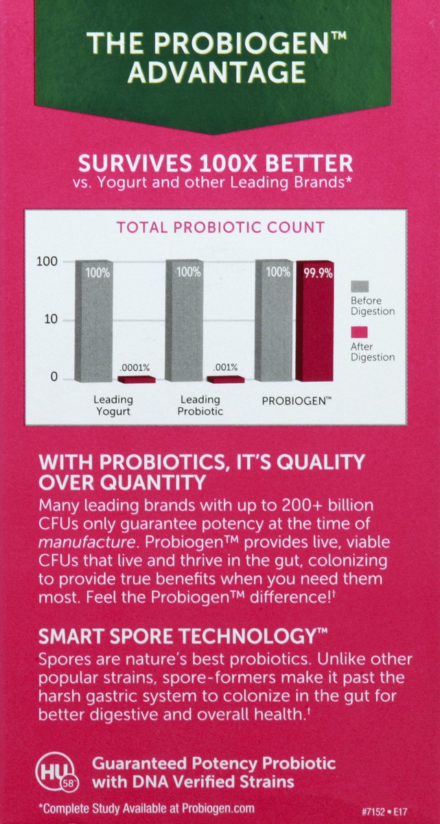 slide 3 of 13, Probiogen Allergy Defense Probiotic 120 ea, 120 ct