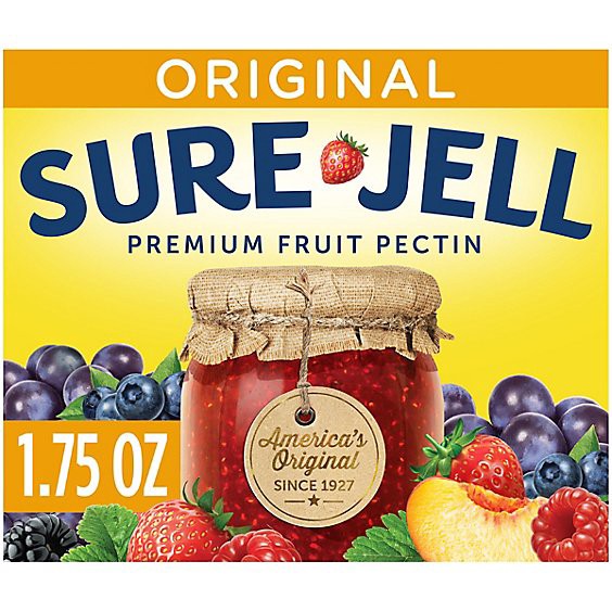slide 1 of 8, Sure Jell Original Premium Fruit Pectin Box - 1.75 Oz, 1.75 oz