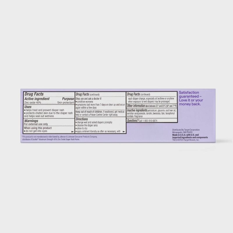 slide 3 of 3, Diaper Rash Ointment - 4oz - up&up™, 4 oz