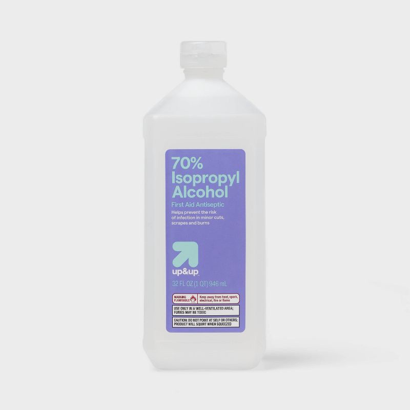 slide 1 of 3, Isopropyl 70% Alcohol Antiseptic - 32oz - up&up™, 32 oz
