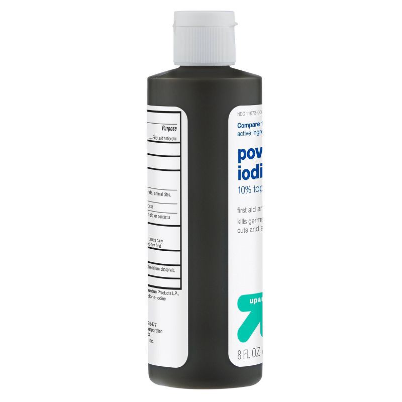 SOLUTION, PREP, POVIDONE IODINE, 8OZ BTL - SML MEDICAL SUPPLIES