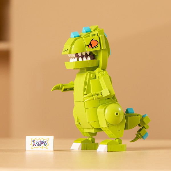 slide 10 of 10, Brickcraft, Llc Nickelodeon Retro 90's Brick Building Set, Set Of 833 Pieces, 1 ct