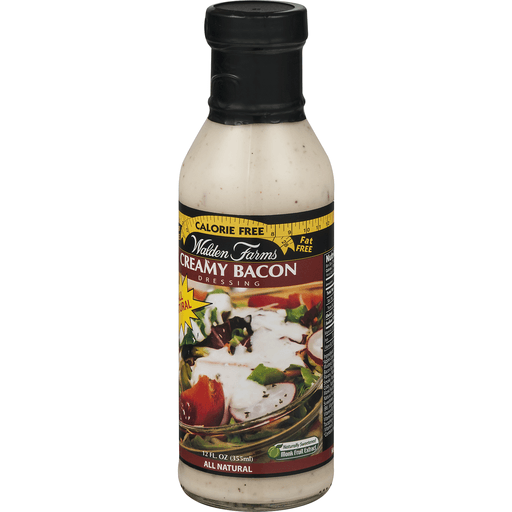 slide 3 of 8, Walden Farms Calorie Free Dressing, Hot Bacon, 12 fl oz
