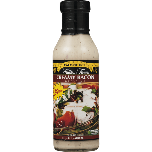 slide 4 of 8, Walden Farms Calorie Free Dressing, Hot Bacon, 12 fl oz
