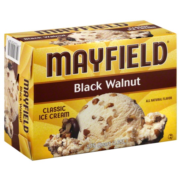 slide 1 of 1, Mayfield Black Walnut Classic Ice Cream, 56 fl oz