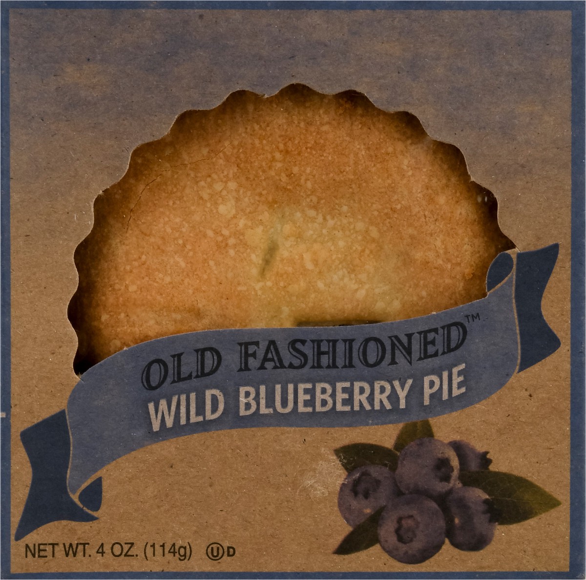 slide 9 of 9, Old Fashioned Wild Blueberry Pie 4 oz, 4 oz