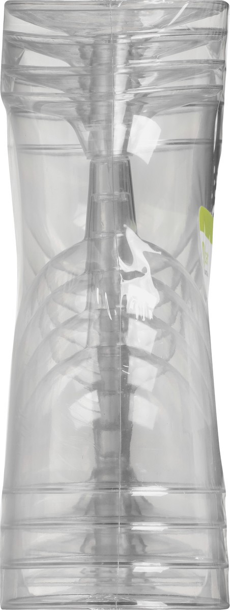 slide 3 of 10, TRUE 6 Ounce Plastic Wine Glasses 8 ea, 8 ct