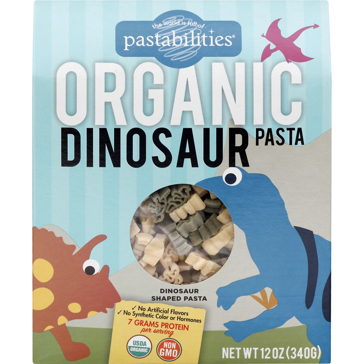 Pastabilities Organic Dinosaur Pasta 12 oz Shipt