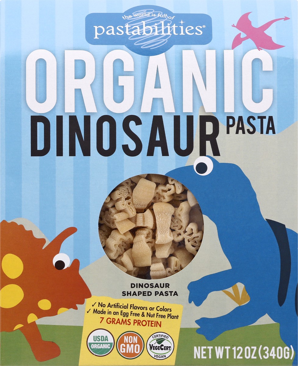 Pastabilities Organic Dinosaur Pasta 12 oz Shipt