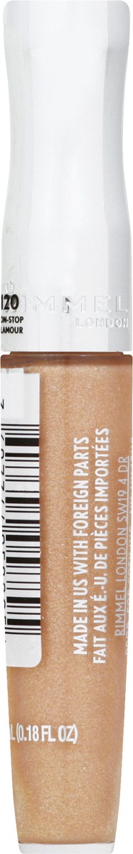 slide 10 of 11, Rimmel Stay Glossy Non-Stop Glamour 120 Lip Gloss 5.5 ml, 5.5 ml