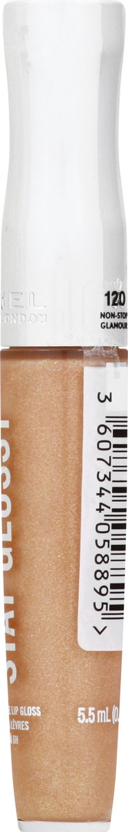 slide 3 of 11, Rimmel Stay Glossy Non-Stop Glamour 120 Lip Gloss 5.5 ml, 5.5 ml
