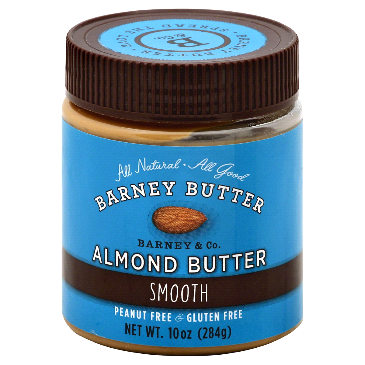 slide 1 of 1, Barney Butter Smooth Almond Butter, 10 oz