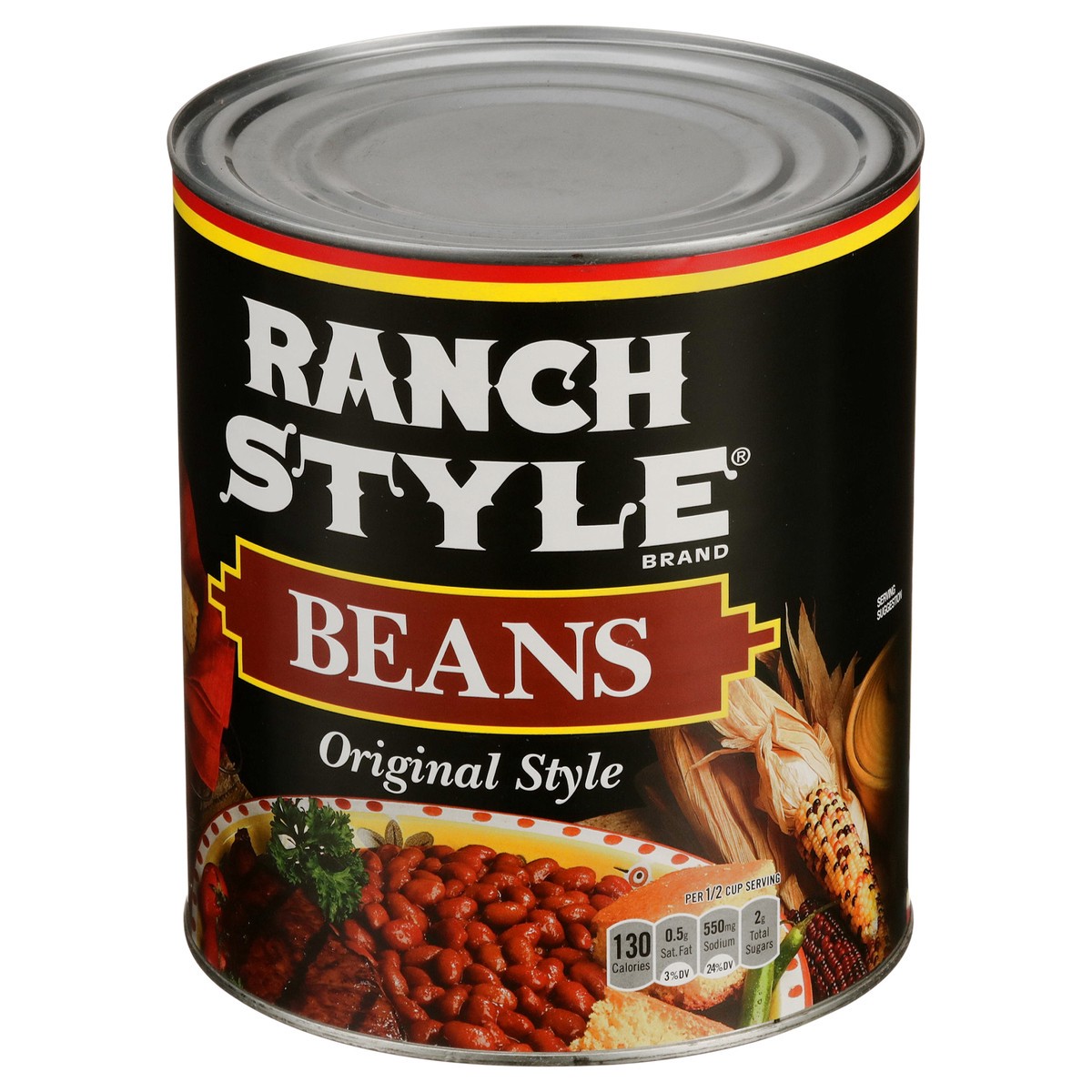slide 4 of 4, Ranch Style Beans Original Style Beans 108 oz, 15 oz