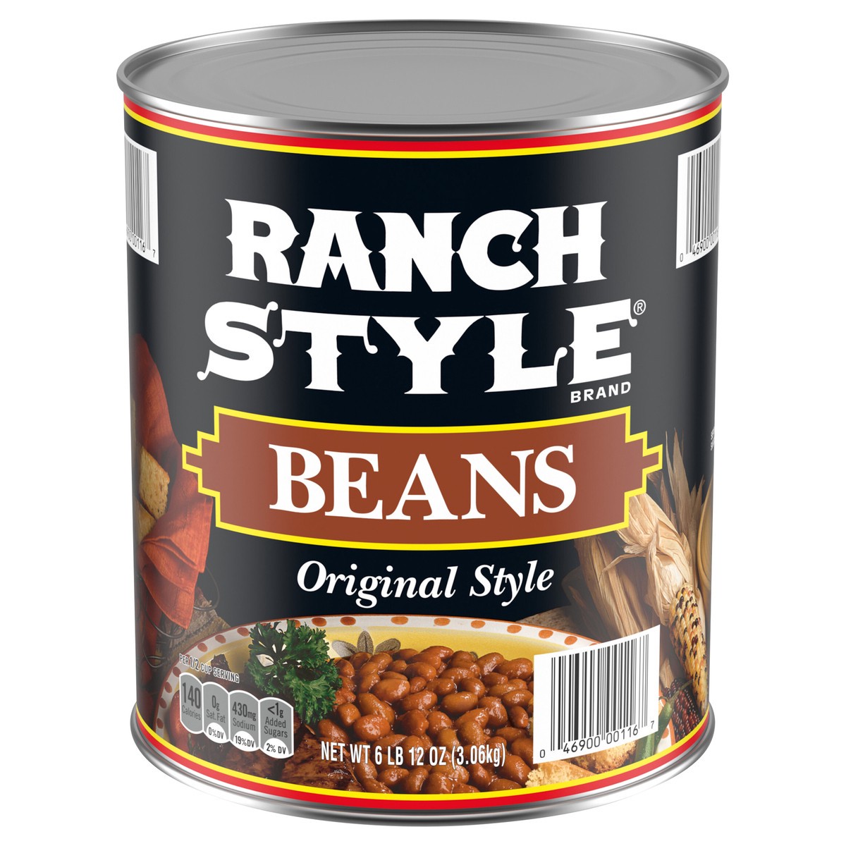 slide 1 of 4, Ranch Style Beans Original Style Beans 108 oz, 15 oz