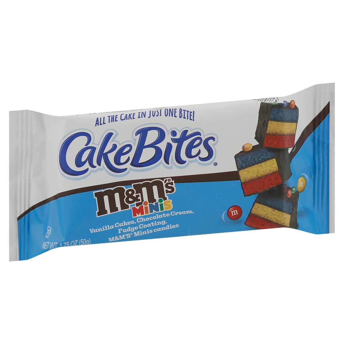 slide 11 of 13, Cakebites M&M's Minis Cakebites 3 ea, 2 oz