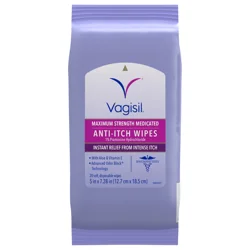 Vagisil Anti-Itch Medicated Wipes