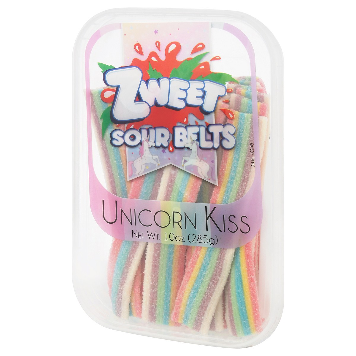 slide 6 of 13, Zweet Unicorn Kiss Sour Belts 10 oz, 10 oz