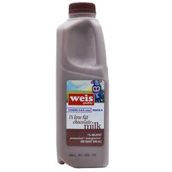 Weis Quality Grade A 1% Lowfat Chocolate Milk