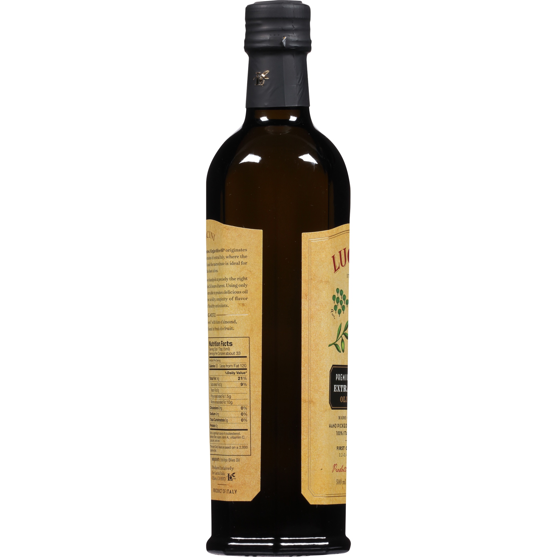 slide 4 of 8, Lucini Extra Virgin Olive Oil 16.9 fl oz, 500 ml