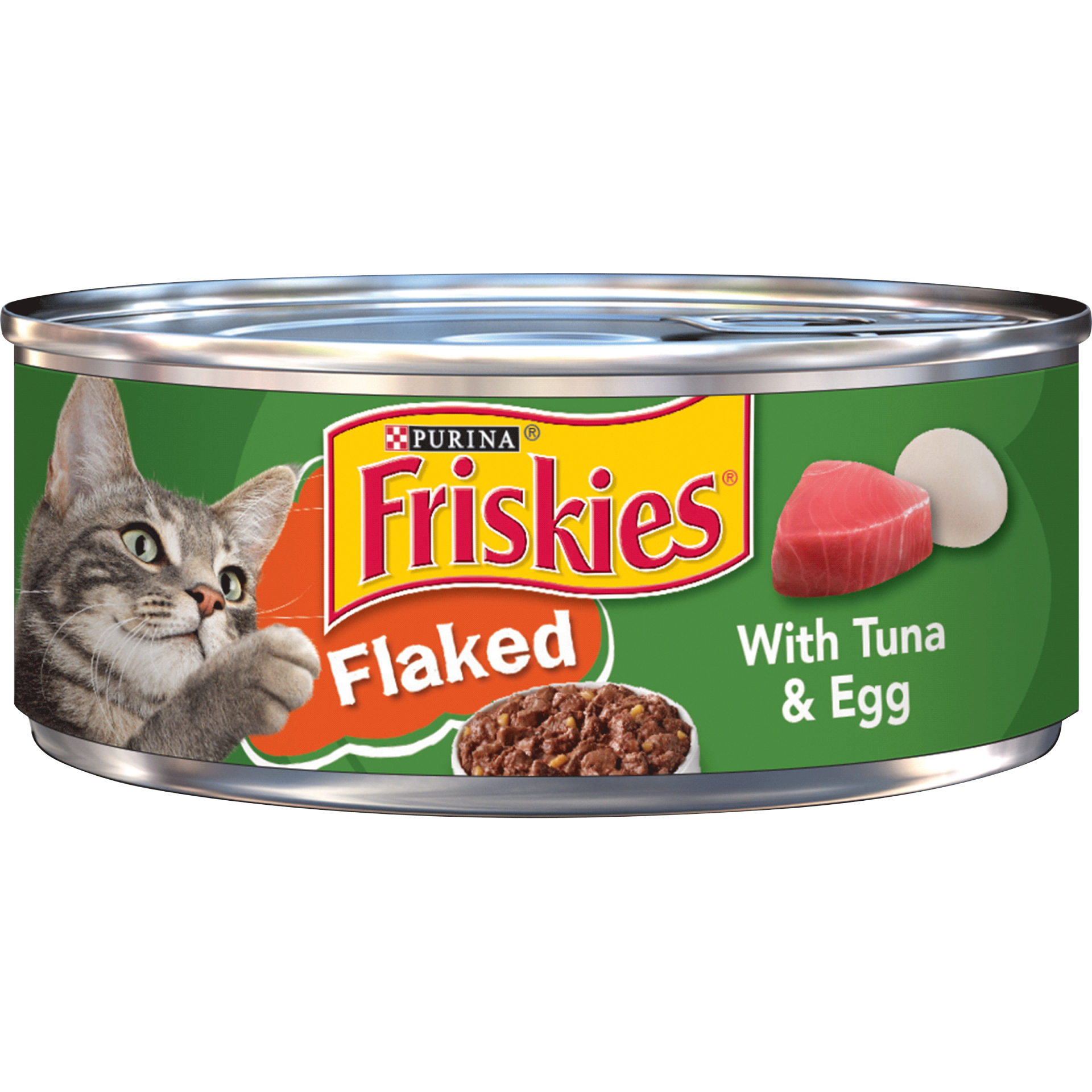 slide 1 of 4, Purina Friskies Flaked with Tuna & Egg Cat Food, 5.5 oz