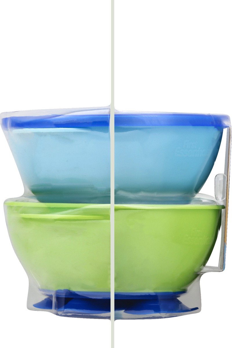 slide 4 of 8, NUK First Essentials Tri-Suction Bowls 1 ea, 1 ct