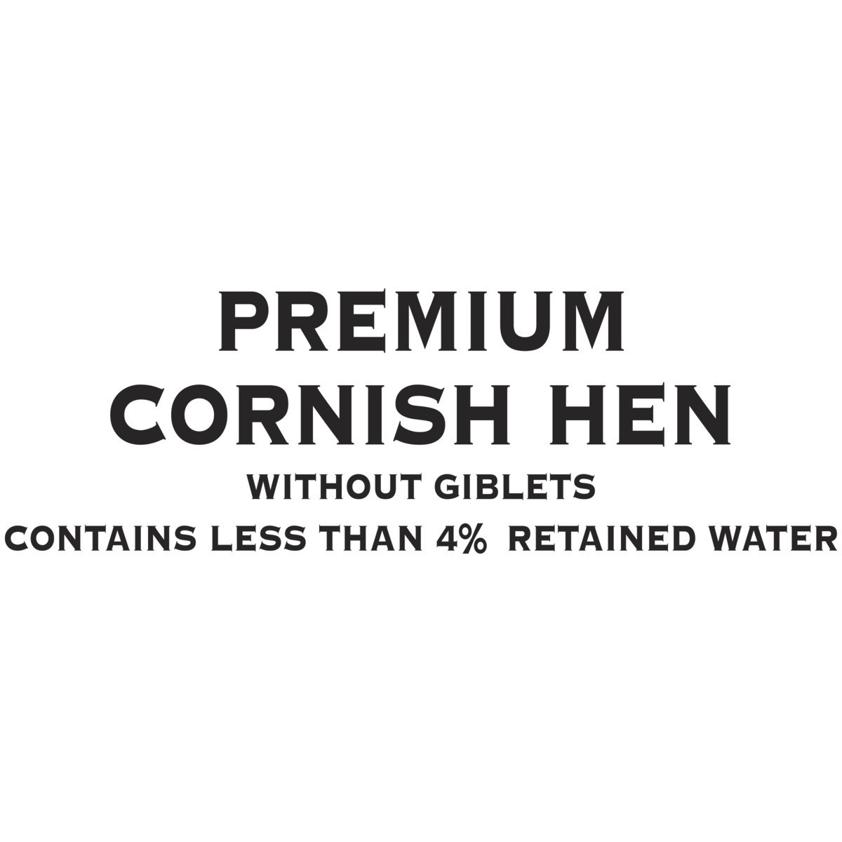 slide 5 of 8, Tyson All Natural* Premium Cornish Hen (Twin Pack), 48 oz. (Frozen), 1.36 kg