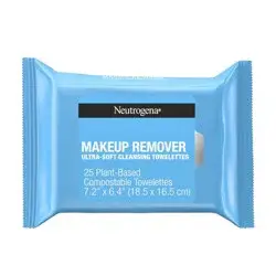 Neutrogena Facial Cleansing Makeup Remover Wipes - 25ct