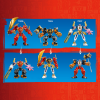slide 20 of 21, LEGO NINJAGO Kais Elemental Fire Mech Action Figure 71808, 1 ct