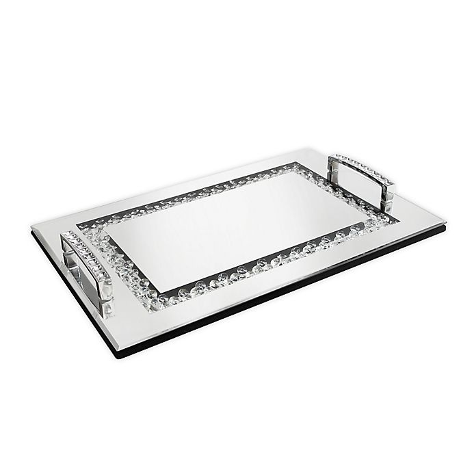 slide 1 of 1, American Atelier Mirrored Vanity Tray, 1 ct