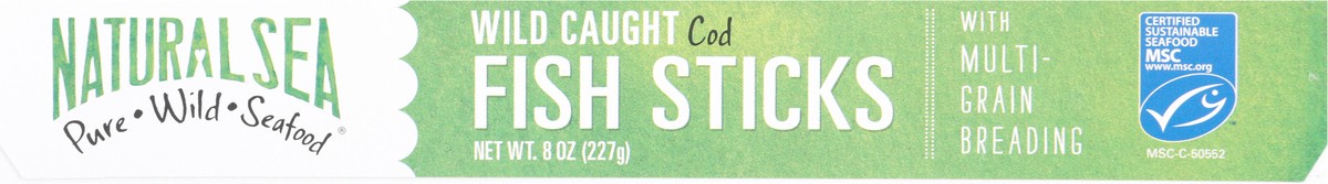 slide 6 of 13, Natural Sea Breaded Cod Fish Sticks, 8 oz