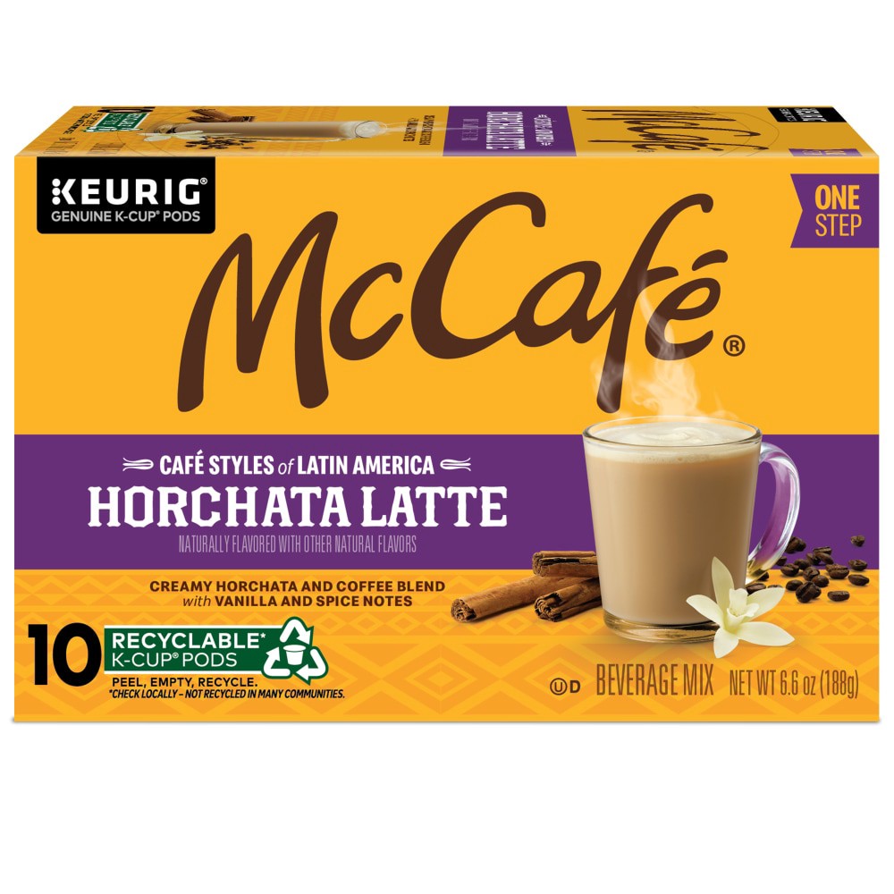 slide 6 of 6, McCafé Horchata Latte, 10 ct