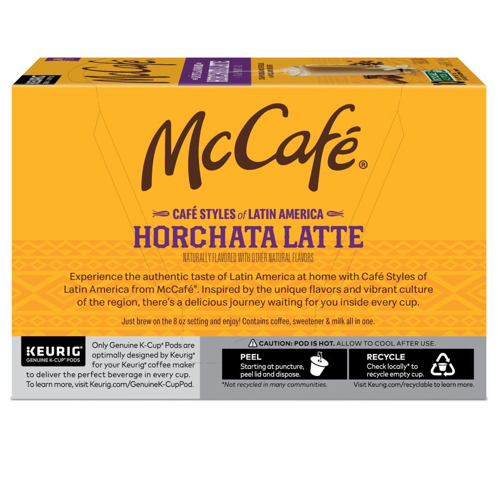 slide 5 of 6, McCafé Horchata Latte, 10 ct