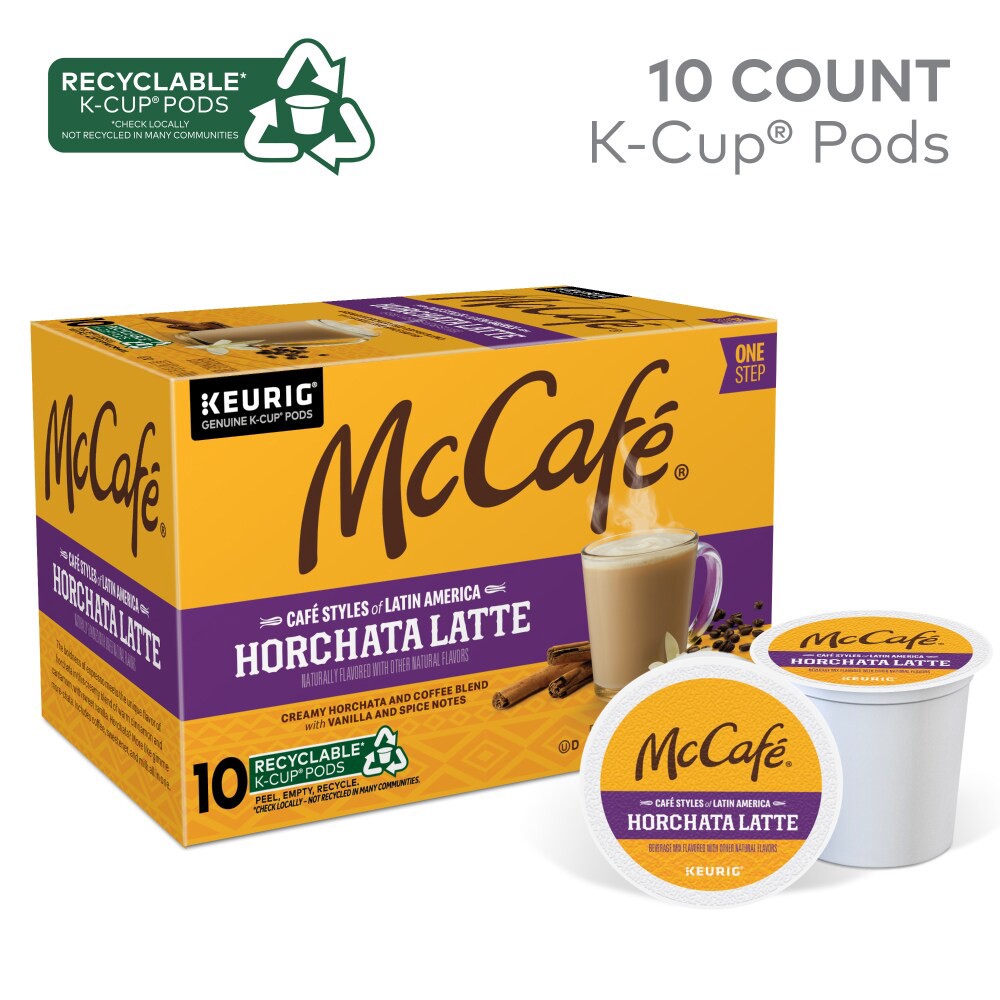 slide 2 of 6, McCafé Horchata Latte, 10 ct