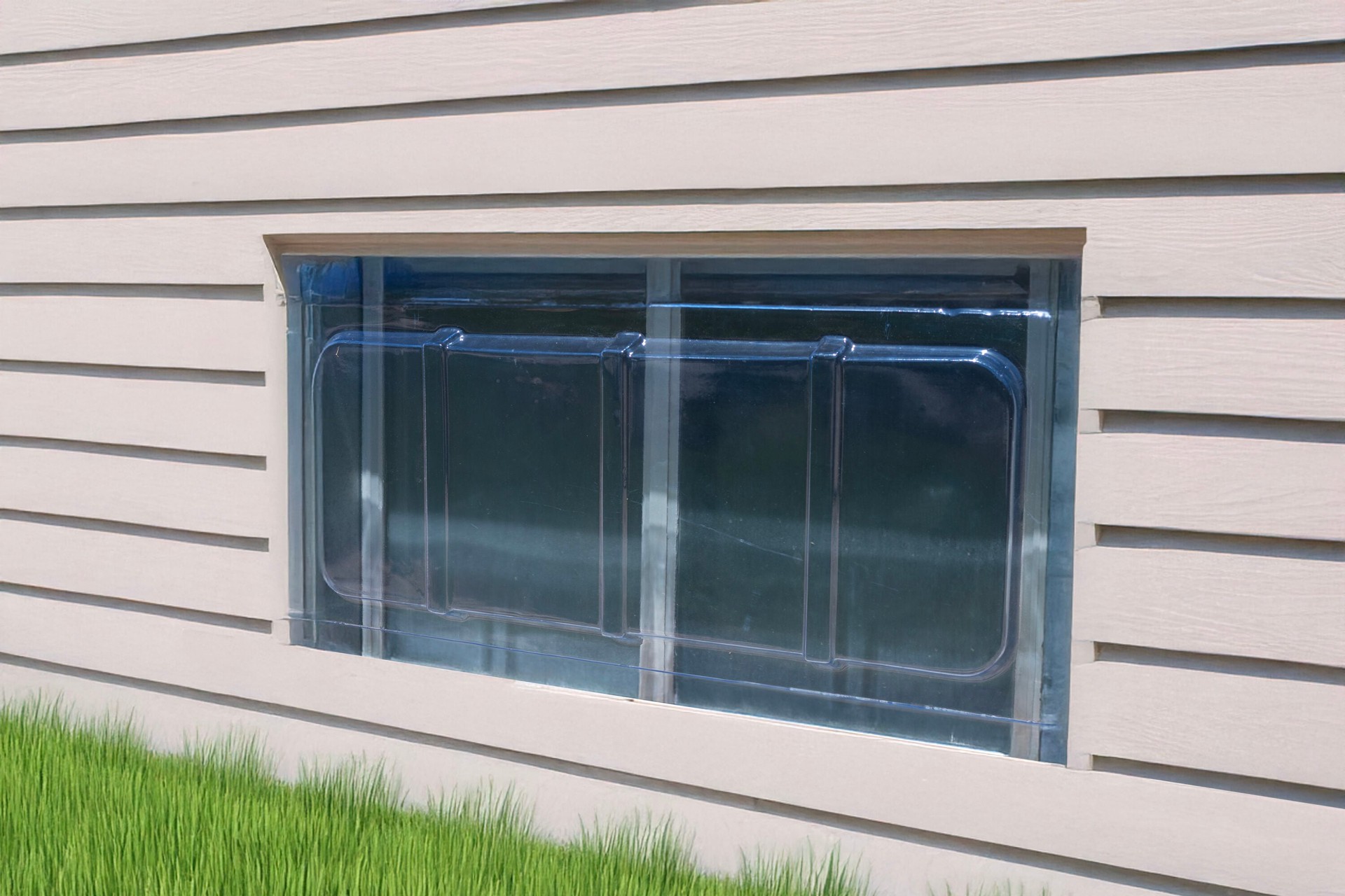 slide 3 of 3, MacCourt 35.5-in inches x 25-in inches x 0.25-in inches Plastic Window Well Cover, 1 ct