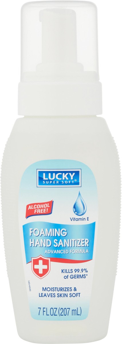 slide 1 of 9, Lucky Super Soft Foaming Hand Sanitizer, 7.5 oz