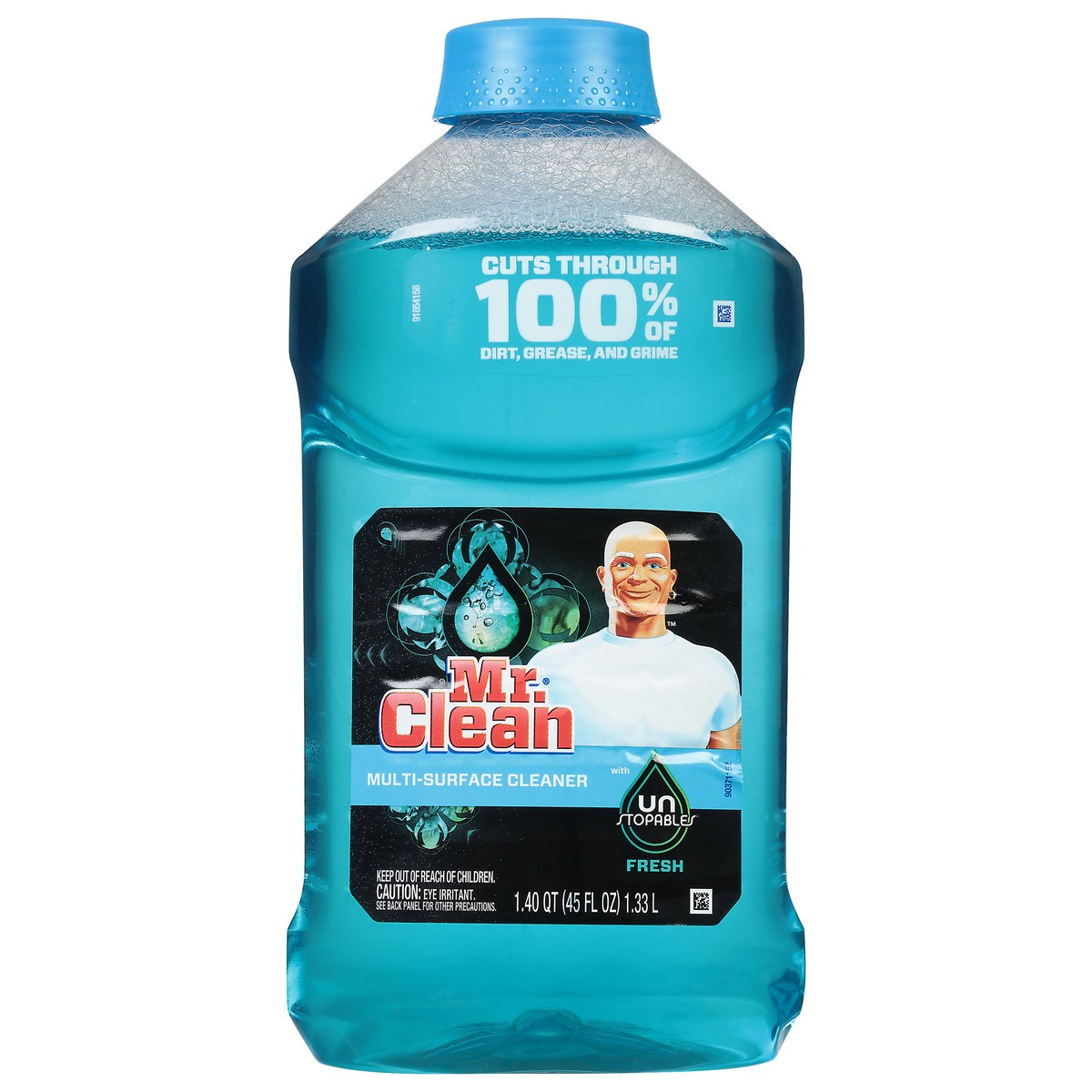 slide 1 of 9, Mr. Clean Multi-Surface Fresh Cleaner 1.40 qt, 45 oz