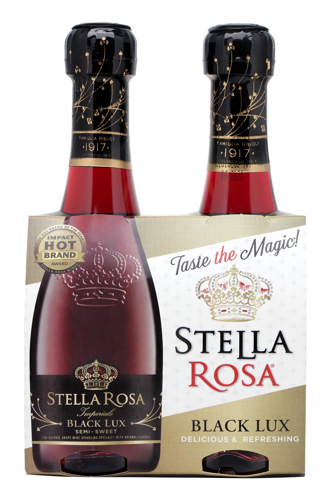 slide 4 of 7, Stella Rosa Imperiale Black Lux Sparkling Red Wine 2Pk/187 ml, 187 ml