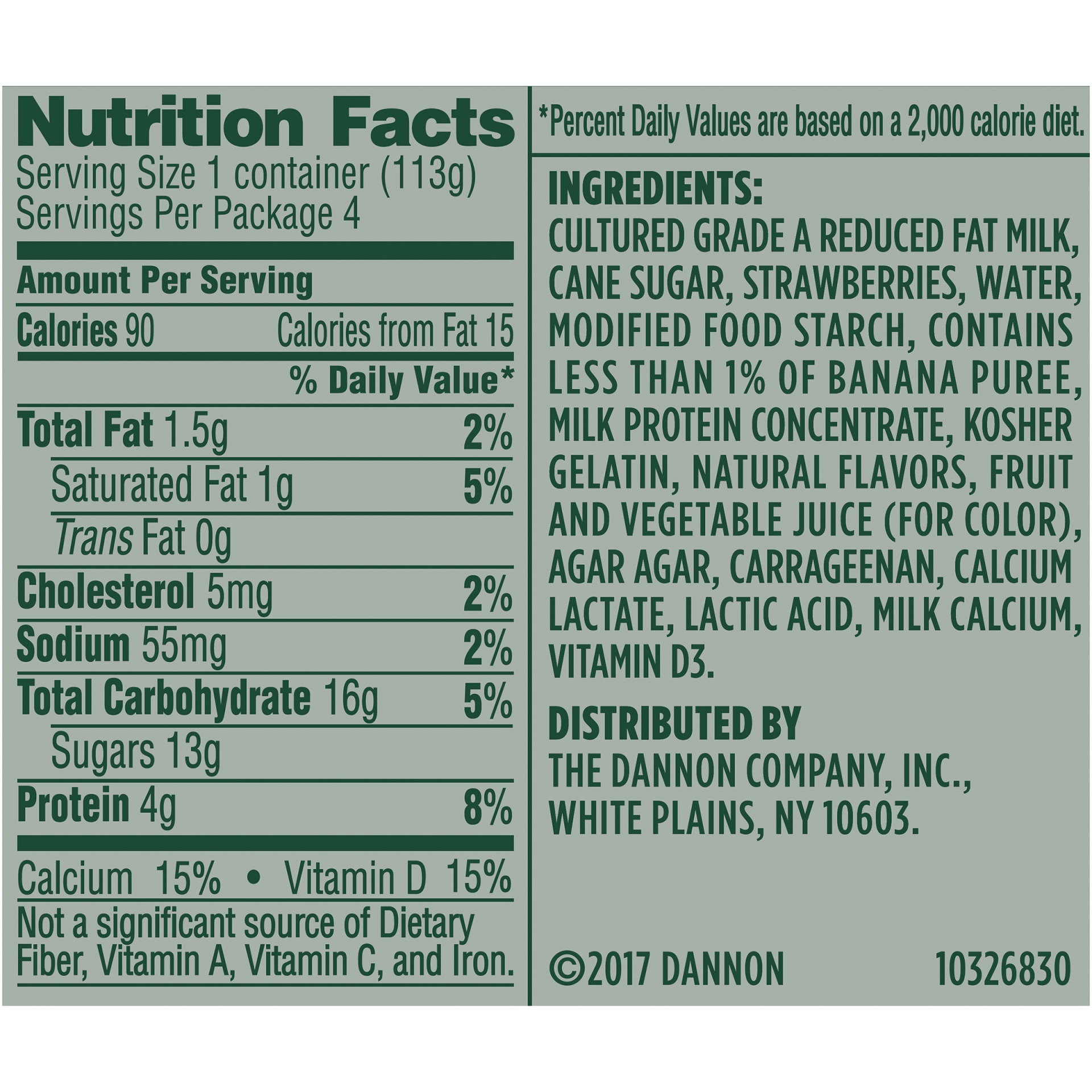 slide 8 of 8, Activia Low Fat Probiotic Strawberry Banana Yogurt Cups, 4 oz