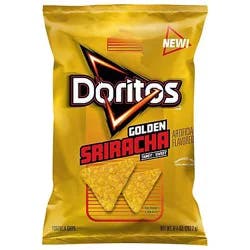 Doritos Tortilla Chips Golden Sriracha 9 1/4 Oz