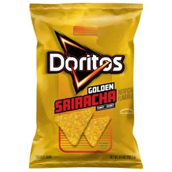 Doritos Tortilla Chips Golden Sriracha 9 1/4 Oz
