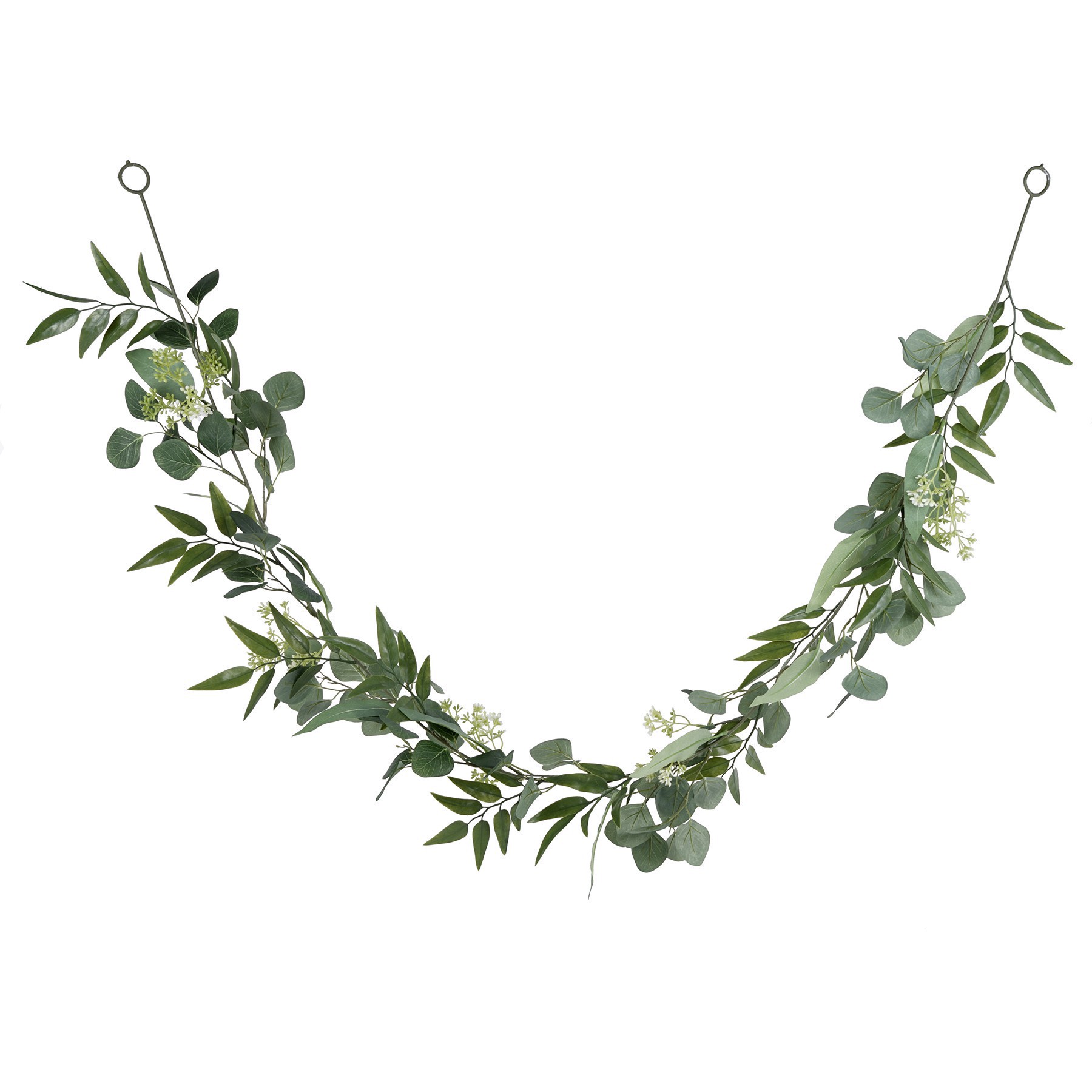 slide 2 of 3, 6ft. Eucalyptus Garland By Ashland, 6 ft