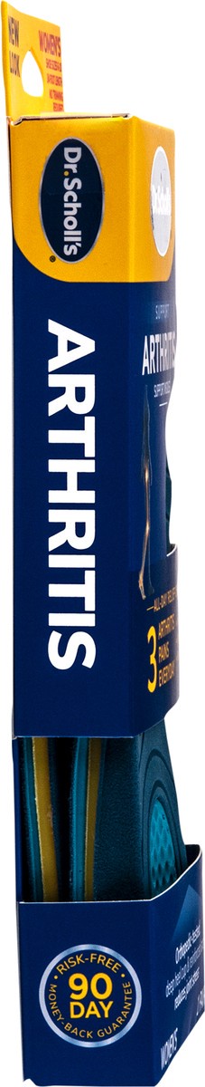 slide 3 of 5, Dr. Scholl's  Arthritis Support Insoles, Women, 1 Pair, 1 ea