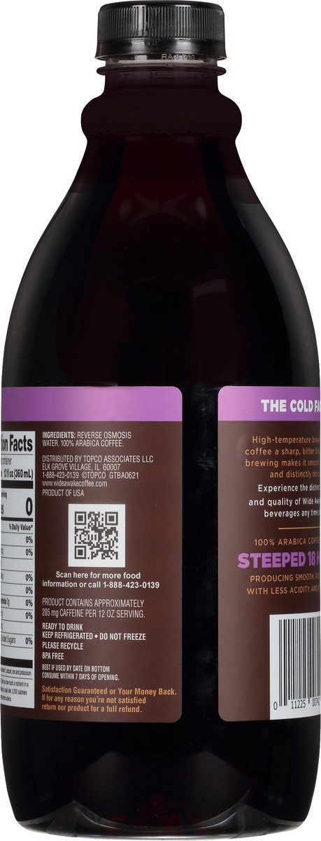 slide 4 of 9, Wide Awake Coffee Co. Wide Awake Cold Brew Espresso Blend - 48 oz, 48 oz