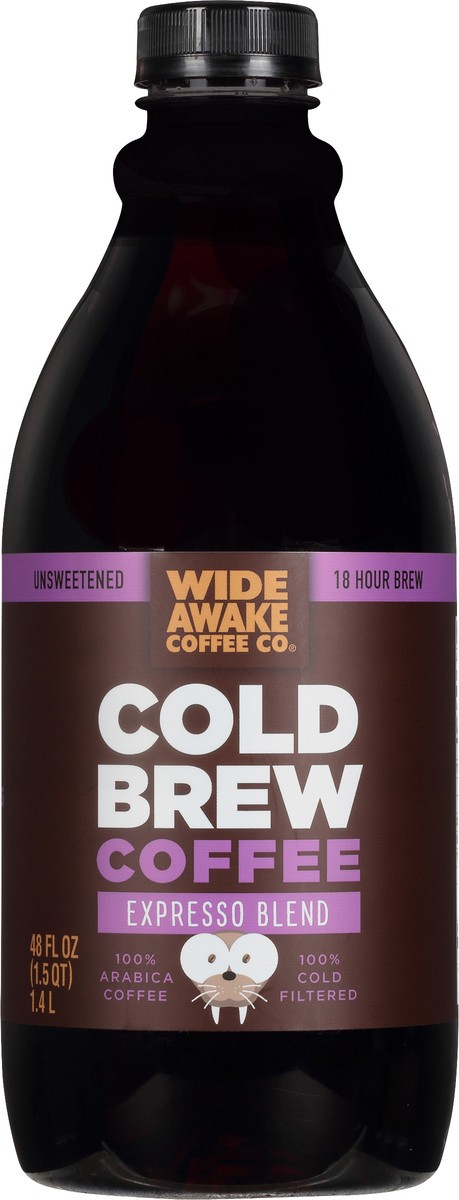 slide 6 of 9, Wide Awake Coffee Co. Wide Awake Cold Brew Espresso Blend - 48 oz, 48 oz