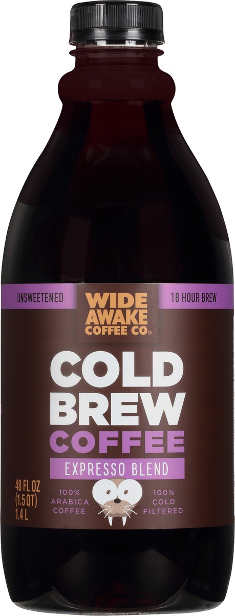 slide 7 of 9, Wide Awake Coffee Co. Wide Awake Cold Brew Espresso Blend - 48 oz, 48 oz