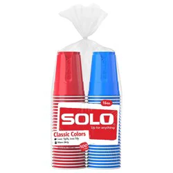 Solo 4 Color Party Cups