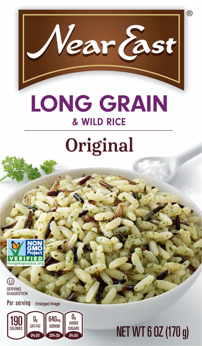 slide 6 of 6, Near East Long Grain & Wild Rice Mix Original 6 Oz, 6 oz