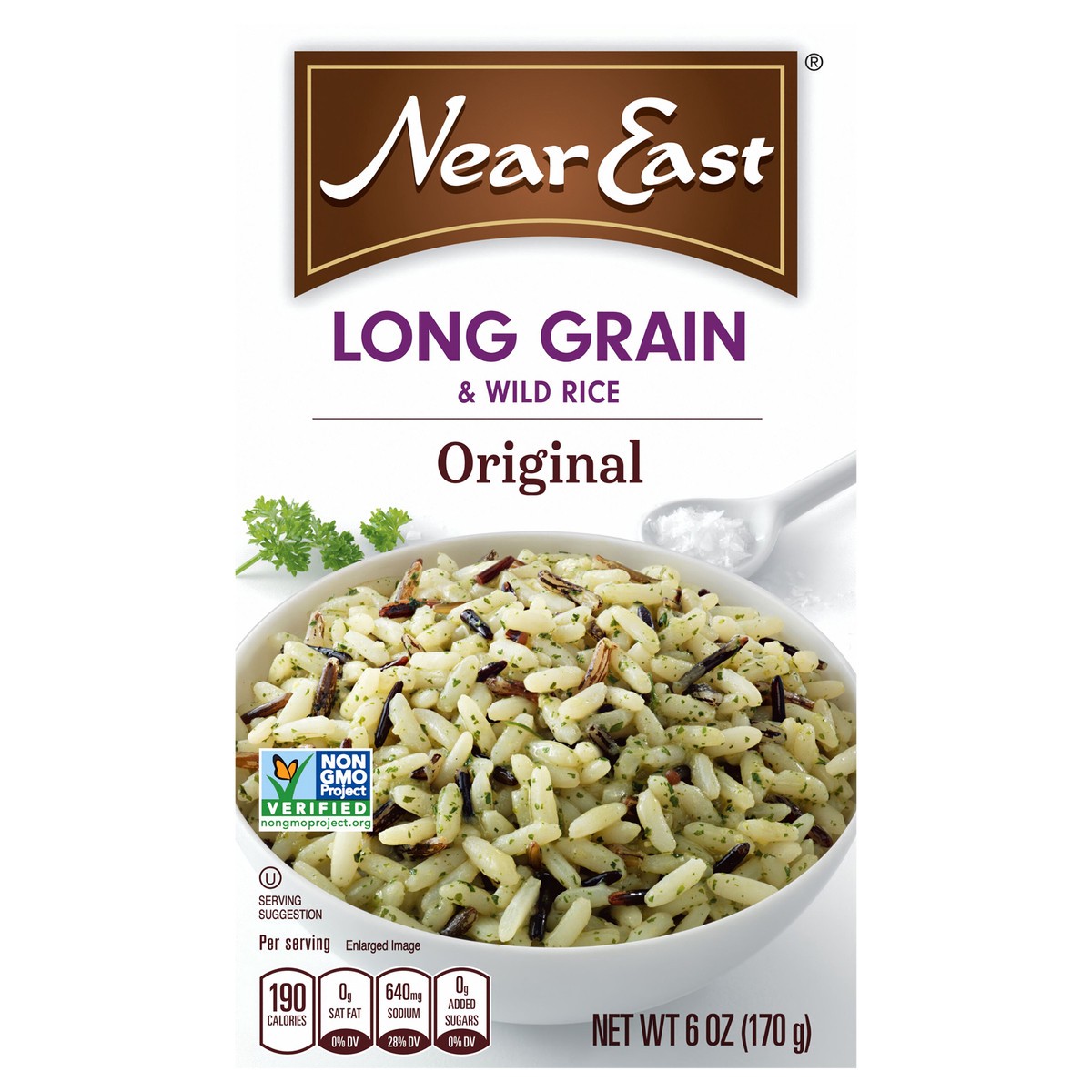 slide 1 of 6, Near East Long Grain & Wild Rice Mix Original 6 Oz, 6 oz